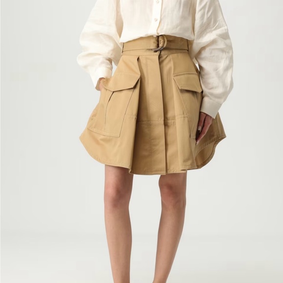 Zimmermann Illuminate Cargo Mini Skirt - Picture 1 of 8